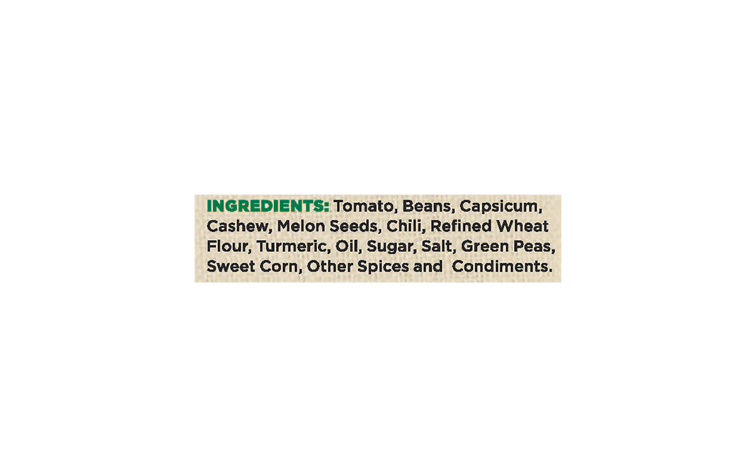 Eat Easy Jain Veg. Kadhai    Box  75 grams